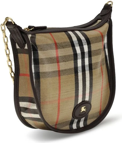 Shoulder Bag Burberry Multicolor Calf Leather Bos Taurus