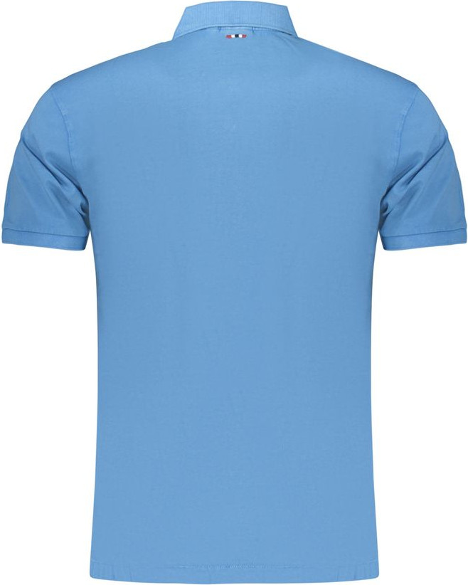 Polo Shirt Napapijri Azzurro Cotton Men