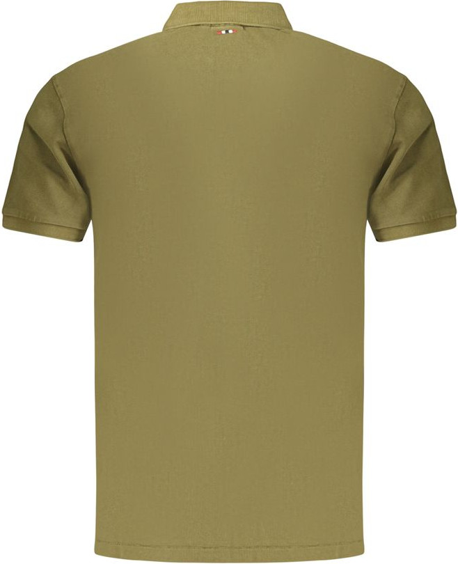 Polo Shirt Napapijri Verde Cotton