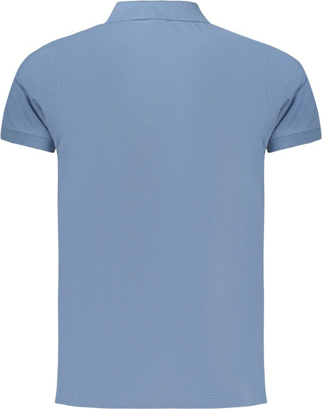 Polo Shirt Geographical Norway Azzurro Cotton Men's
