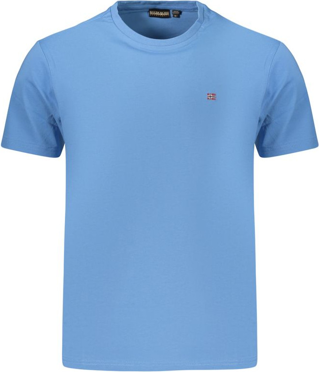 T-Shirt Napapijri Azzurro Cotton