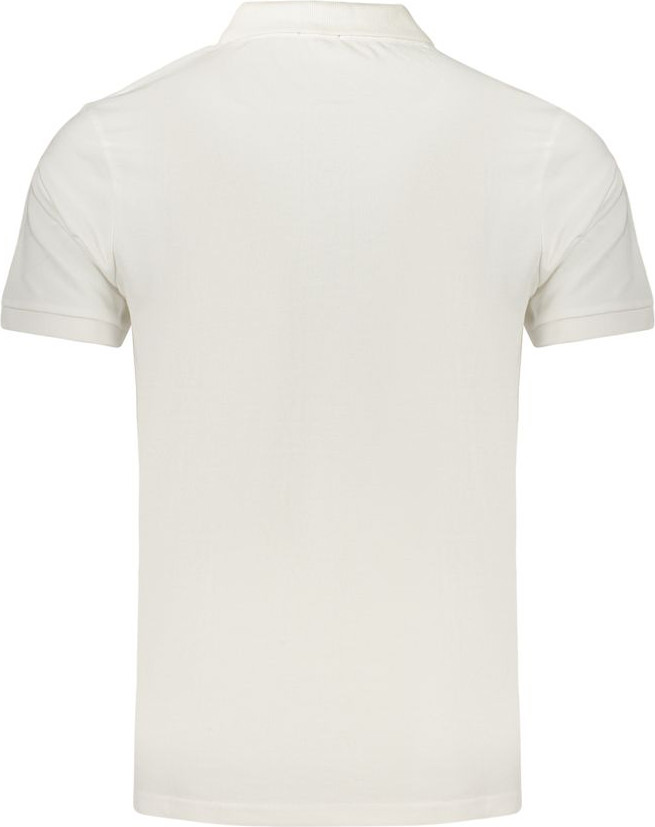 Polo Shirt Rifle Bianco Cotton Men's Polo