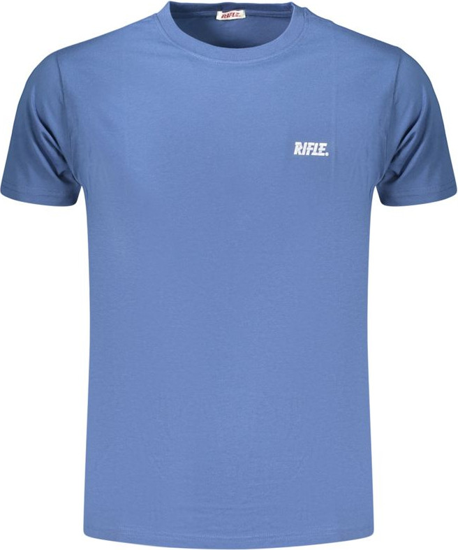 T-Shirt Rifle Blu Cotton