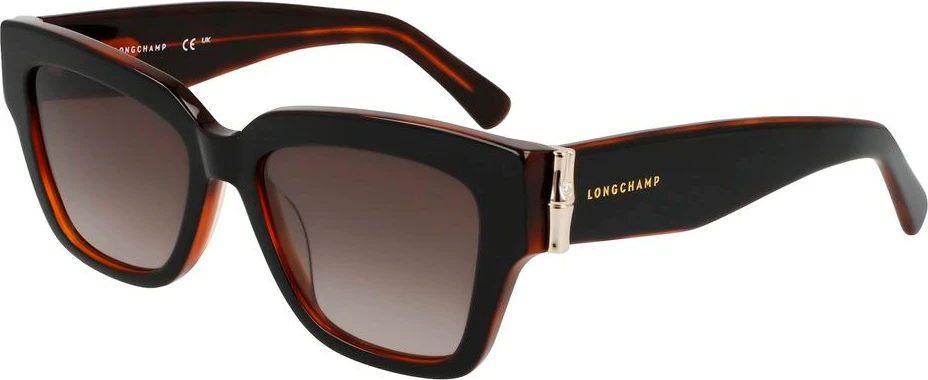 Солнцезащитные очки Longchamp из ацетата коричневого цвета