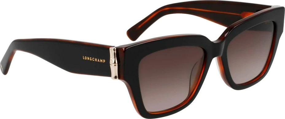 Солнцезащитные очки Longchamp из ацетата коричневого цвета