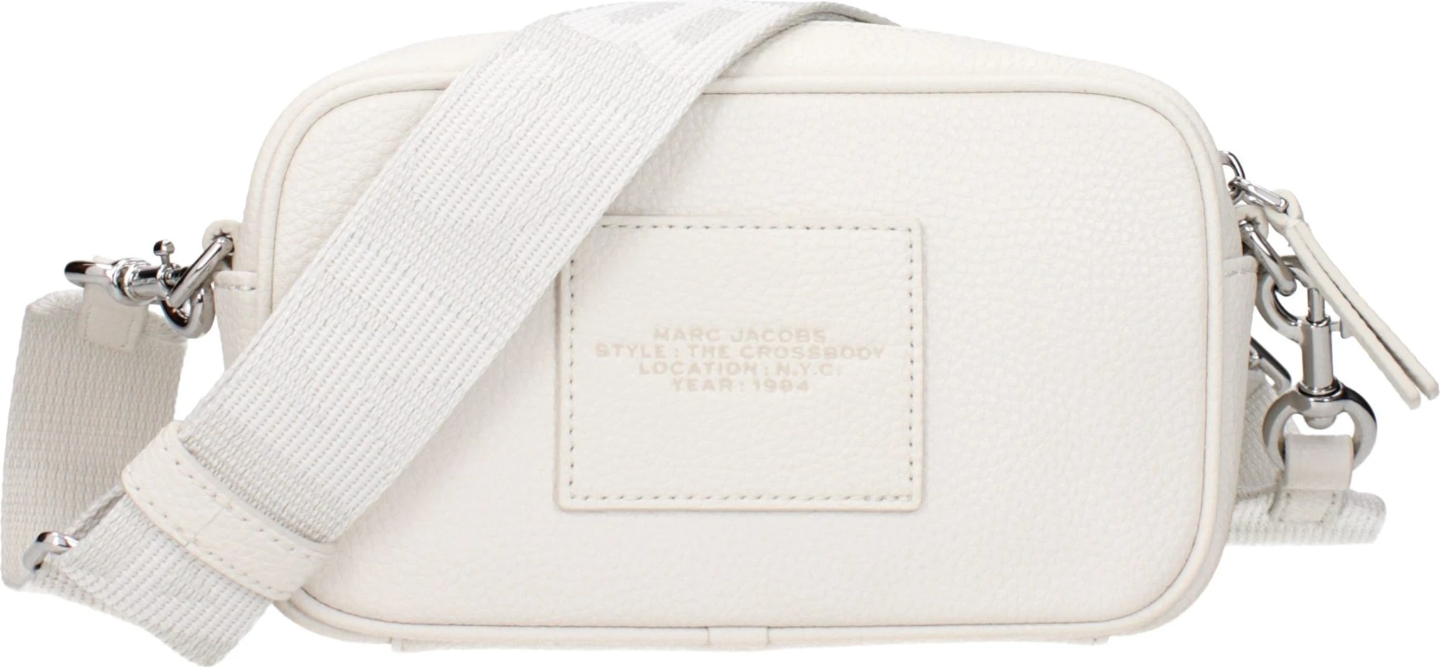 Белая сумка через плечо The Marc Jacobs