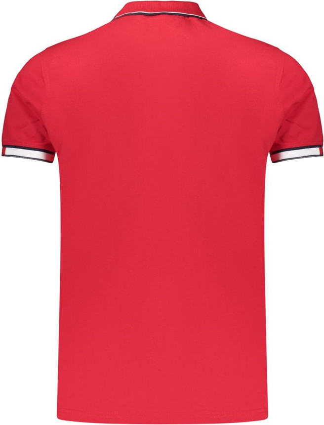 Polo Shirt Geographical Norway Rosso Cotton