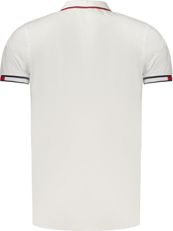 Polo Shirt Geographical Norway White Cotton