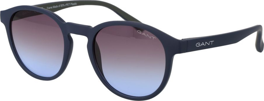 Солнцезащитные очки Gant синие пластиковые