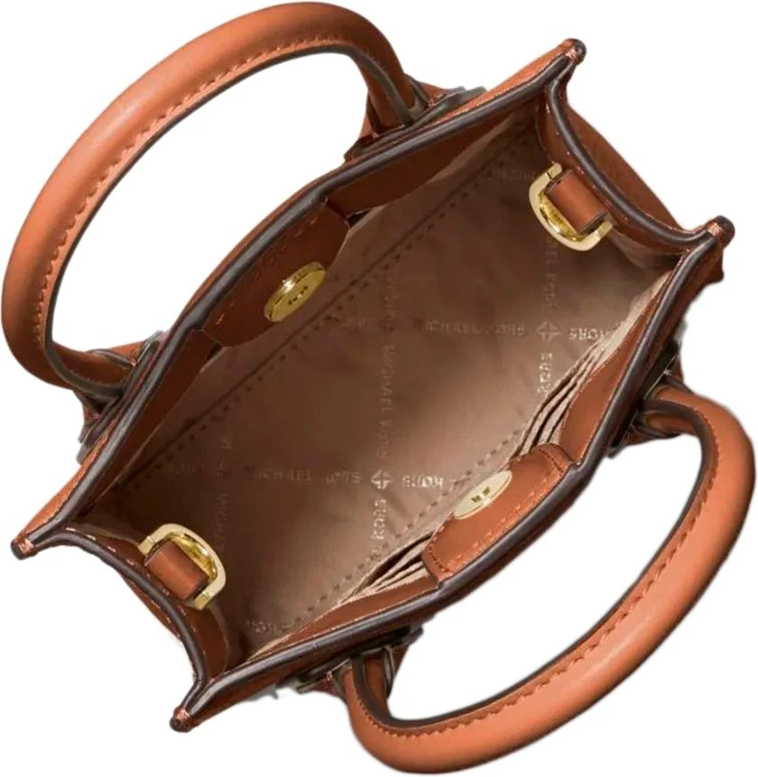 Сумка Michael Kors Mercer с коричневым мехом