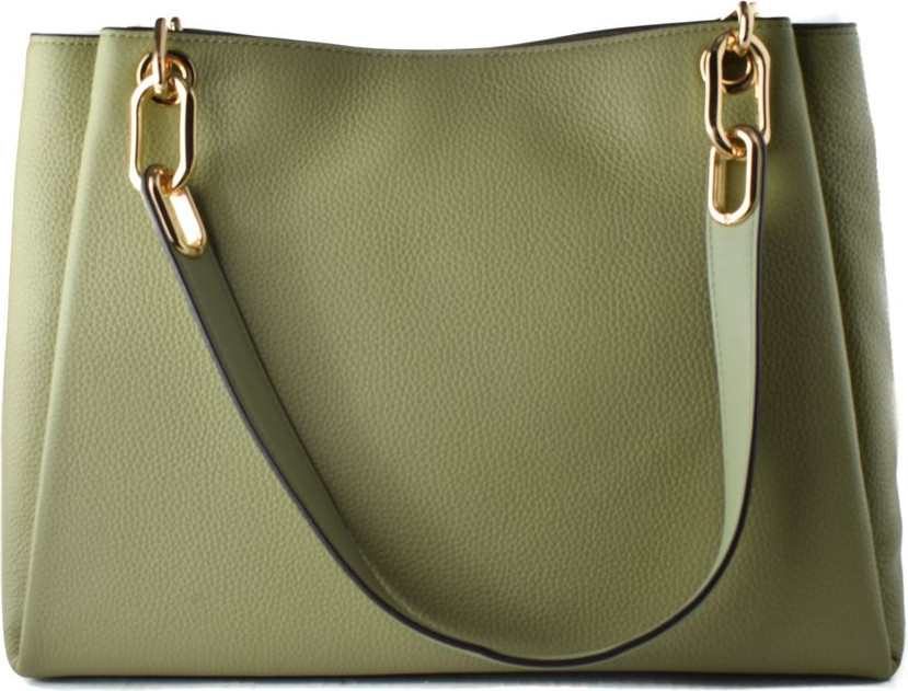 Сумка Michael Kors из двухцветной кожи