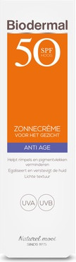 Солнцезащитный крем для лица Antiage SPF 50 Biodermal