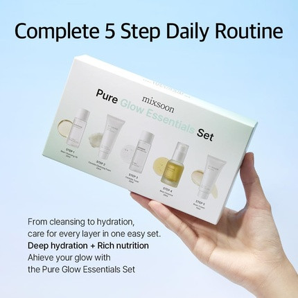 Skincare Kit Mixsoon Pure Glow Essentials Set