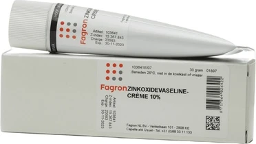 Крем для ухода за кожей Fagron с оксидом цинка и вазелином 10