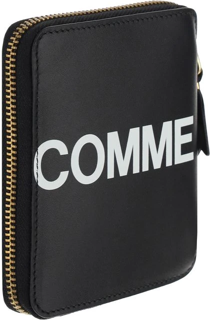 Кошелек Comme Des Garcons Black Calf Leather Bos Taurus