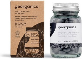 Таблетки для зубов с активированным углем Georganics