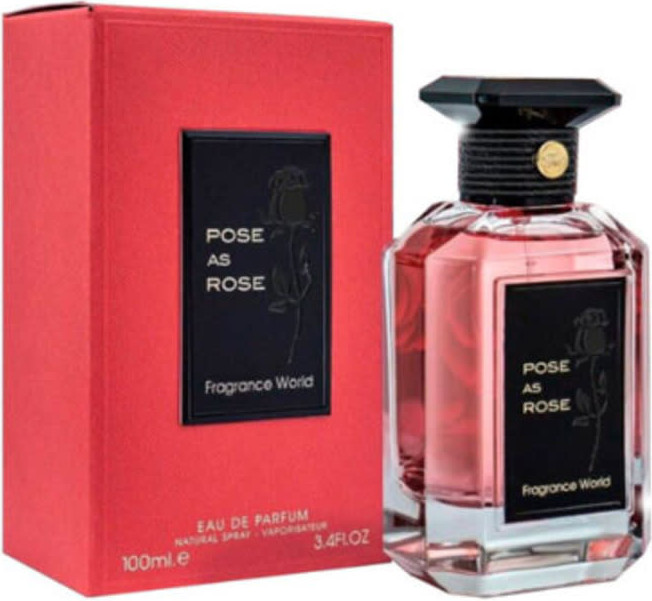 Eau de Parfum Fragrance World Pose As Rose