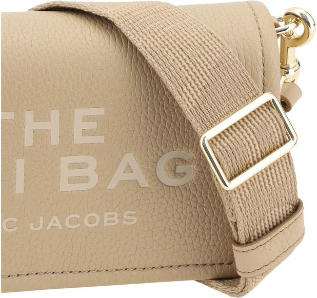 Сумка на плечо The Marc Jacobs Бежевая Коровья Кожа Bos Taurus