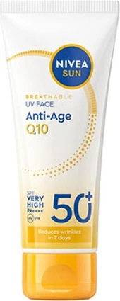Защитный крем для лица Nivea Antiage Q10 Spf 50