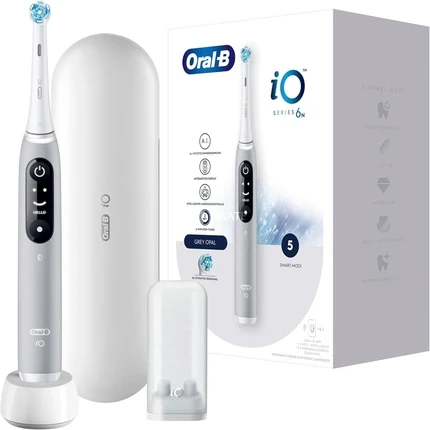 Электрическая зубная щетка Oral-B Io Series 6 Grey Opal