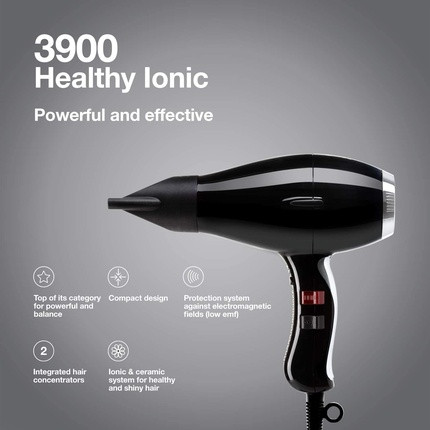 Фен Elchim 3900 Healthy Ionic Nero e Argento
