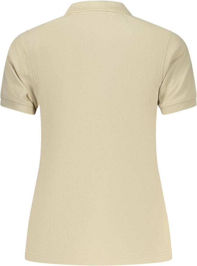 Polo Shirt Geographical Norway Beige Cotton