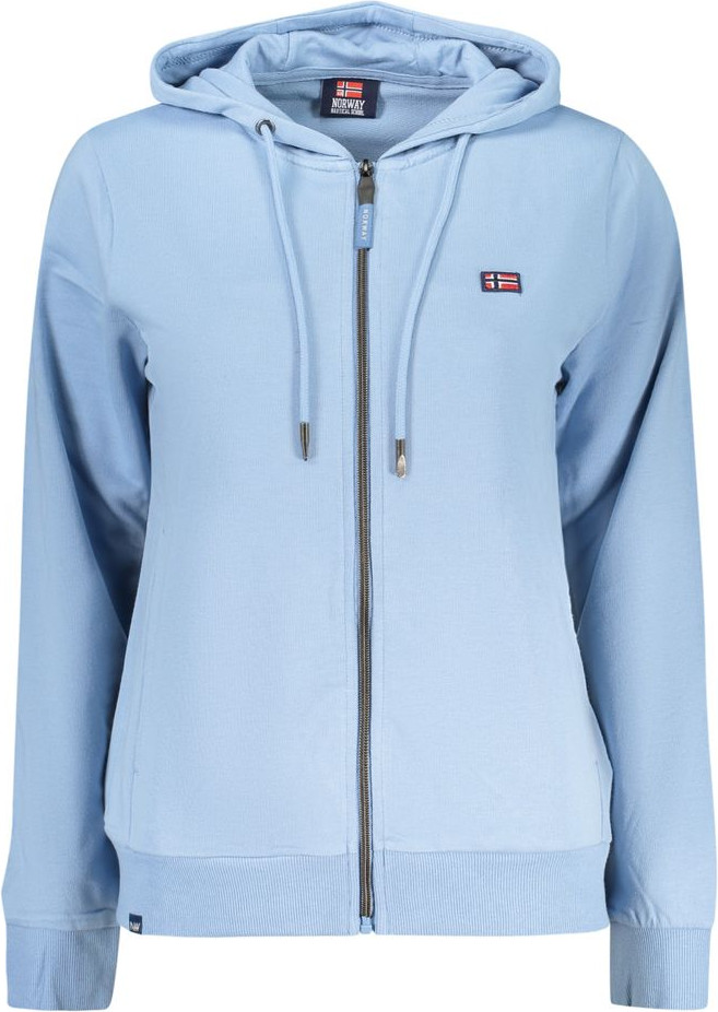 Blue Cotton Sweatshirt Geographical Norway