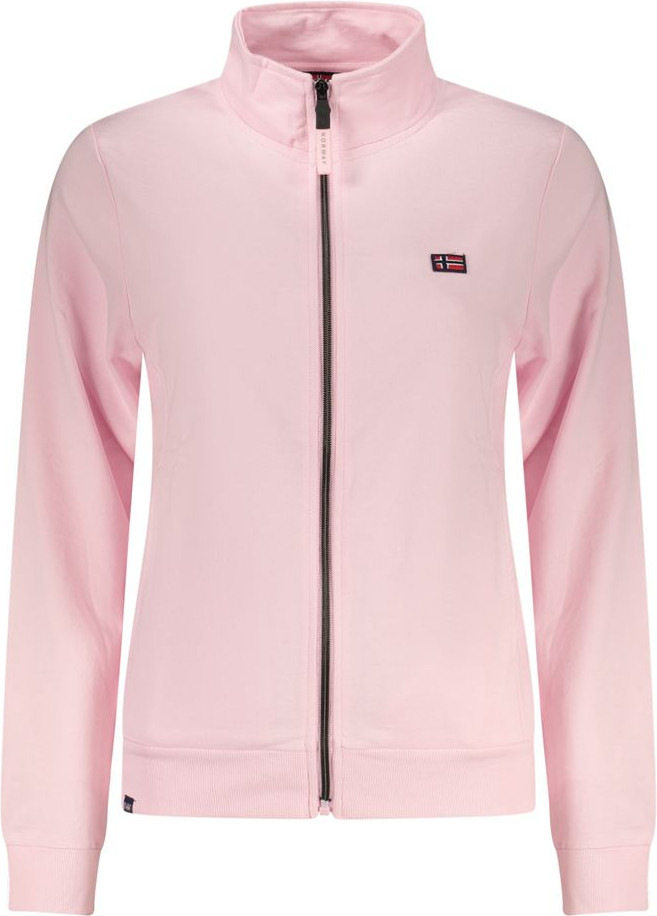 Sweatshirt Geographical Norway Pink Cotton