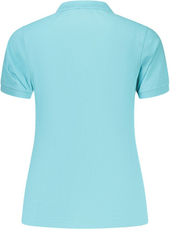 Polo Shirt Geographical Norway Blue Cotton