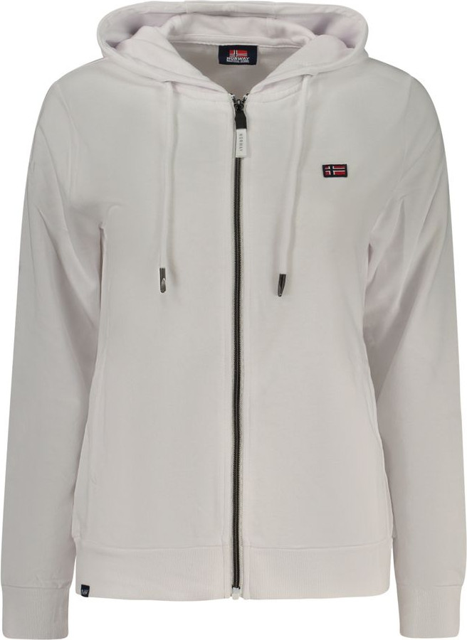 Sweatshirt Geographical Norway White Cotton