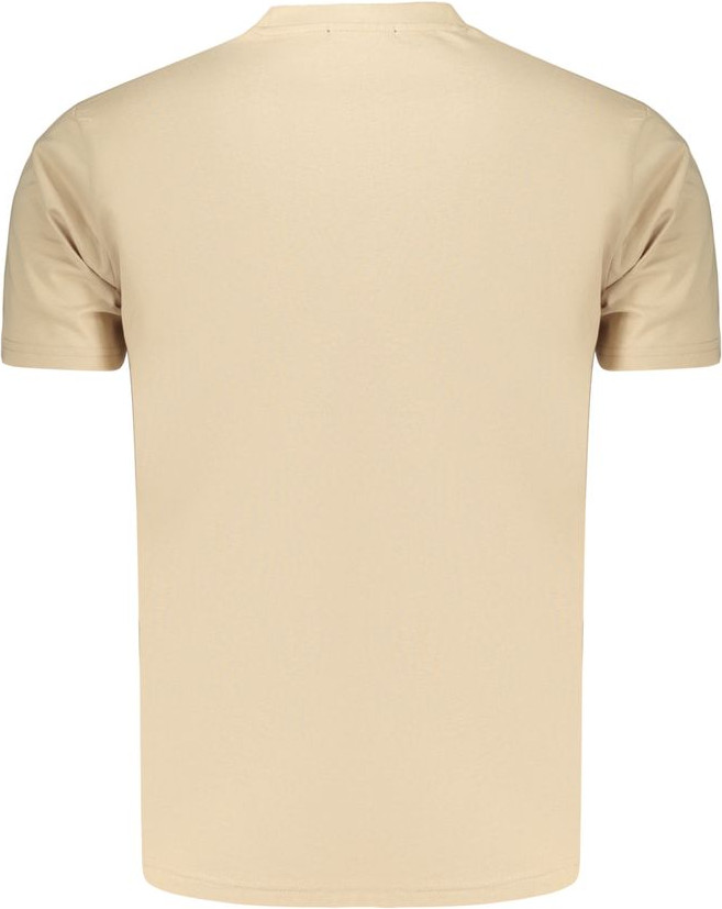 T-Shirt Marina Beige Cotton Men's
