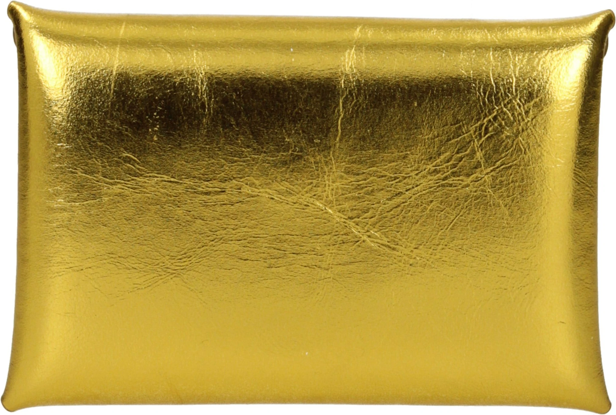 Кошелек для монет Jil Sander Gold из кожи