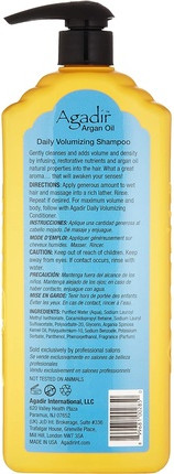 Shampoo Agadir Argan Oil Daily Volumizing Shampoo