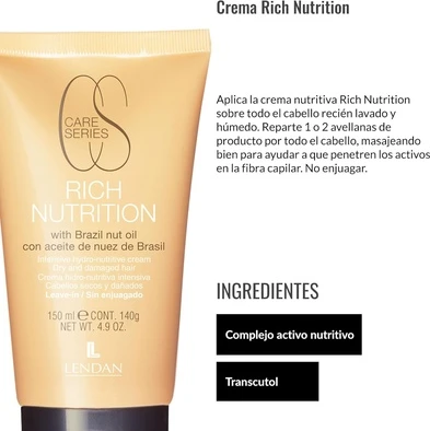 Маска для волос Lendan Rich Nutrition Cream