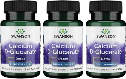 Капсулы Swanson Calcium D-Glucarate