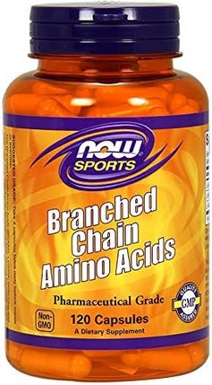Овощные капсулы Now Foods с аминокислотами с разветвленной цепью