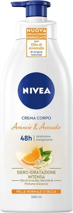 Body Milk Nivea Orange Flower & Avocado Hydration