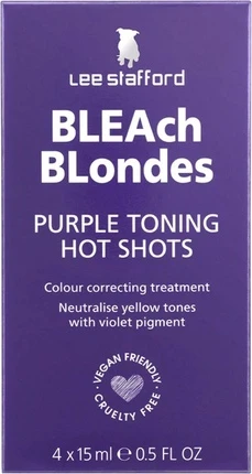 Бальзам Lee Stafford Bleach Blondes Purple Toning Hot Shots