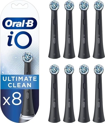 Электрическая зубная щетка Oral-B Io Ultimate Black, 8 шт.