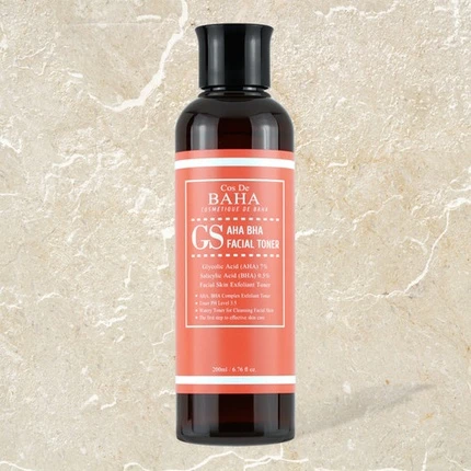 Тонер Cos De Baha GS Toner 7% Glycolic + BHA Clarifying Exfoliating Toner