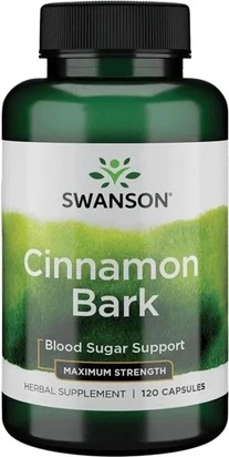 Капсулы Swanson Кора корицы Максимальная концентрация