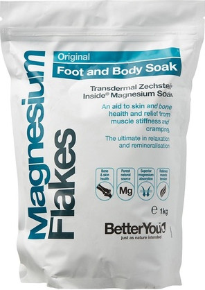 Английская соль для ванн BetterYou Magnesium Flakes