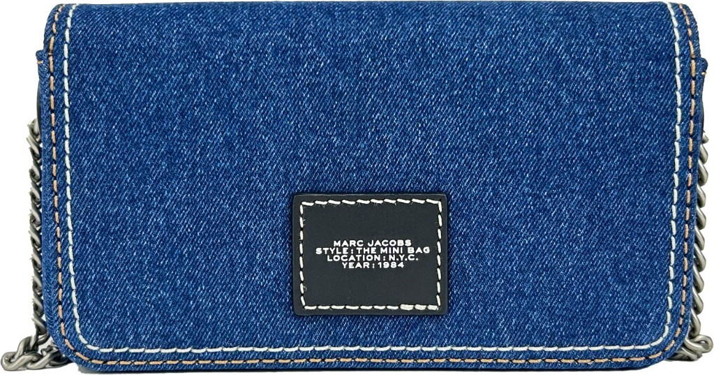 Мини-сумка The Marc Jacobs The Denim Chain Mini Bag - Dark Wash