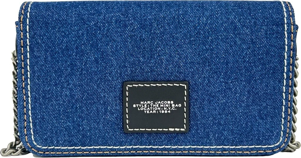 Мини-сумка The Marc Jacobs The Denim Chain Mini Bag - Dark Wash