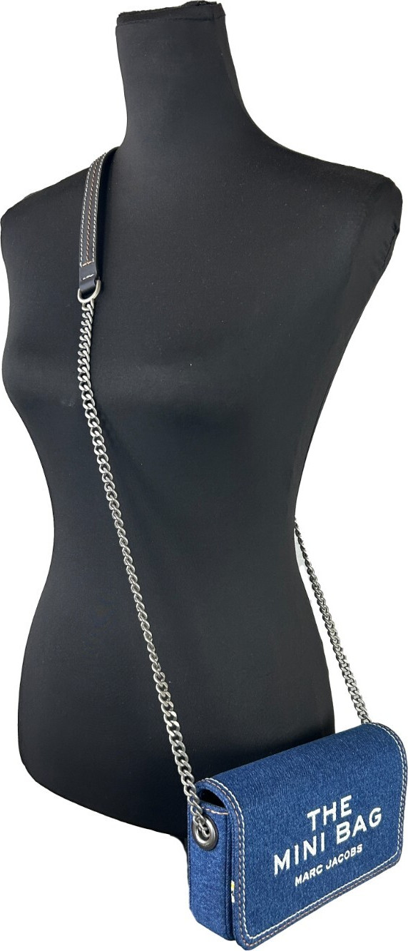 Мини-сумка The Marc Jacobs The Denim Chain Mini Bag - Dark Wash