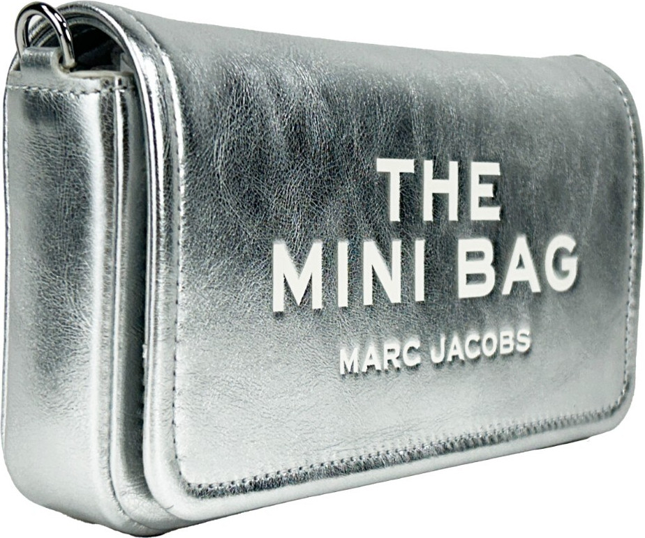 Мини-сумка The Metallic Leather Chain от Marc Jacobs
