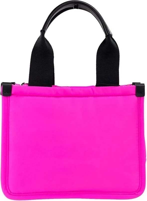 Tote Bag The Marc Jacobs Small Neon Fuchsia Nylon Fabric