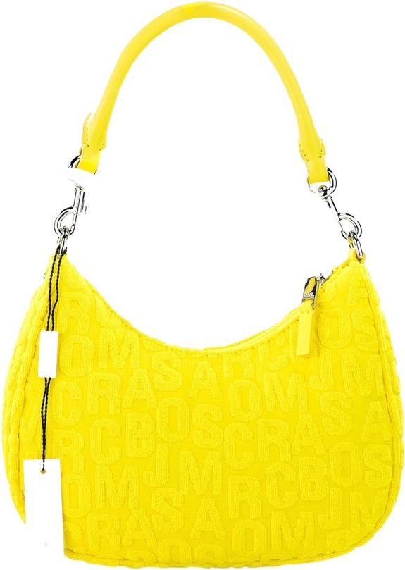 Сумка на плечо The Marc Jacobs Monogram Terry Fabric Golden Kiwi Hobo