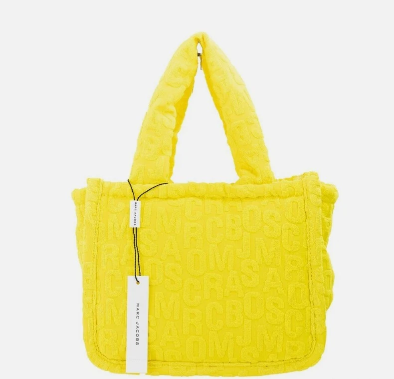 Сумка на плечо The Marc Jacobs The Monogram Terry Tote Small Golden Kiwi