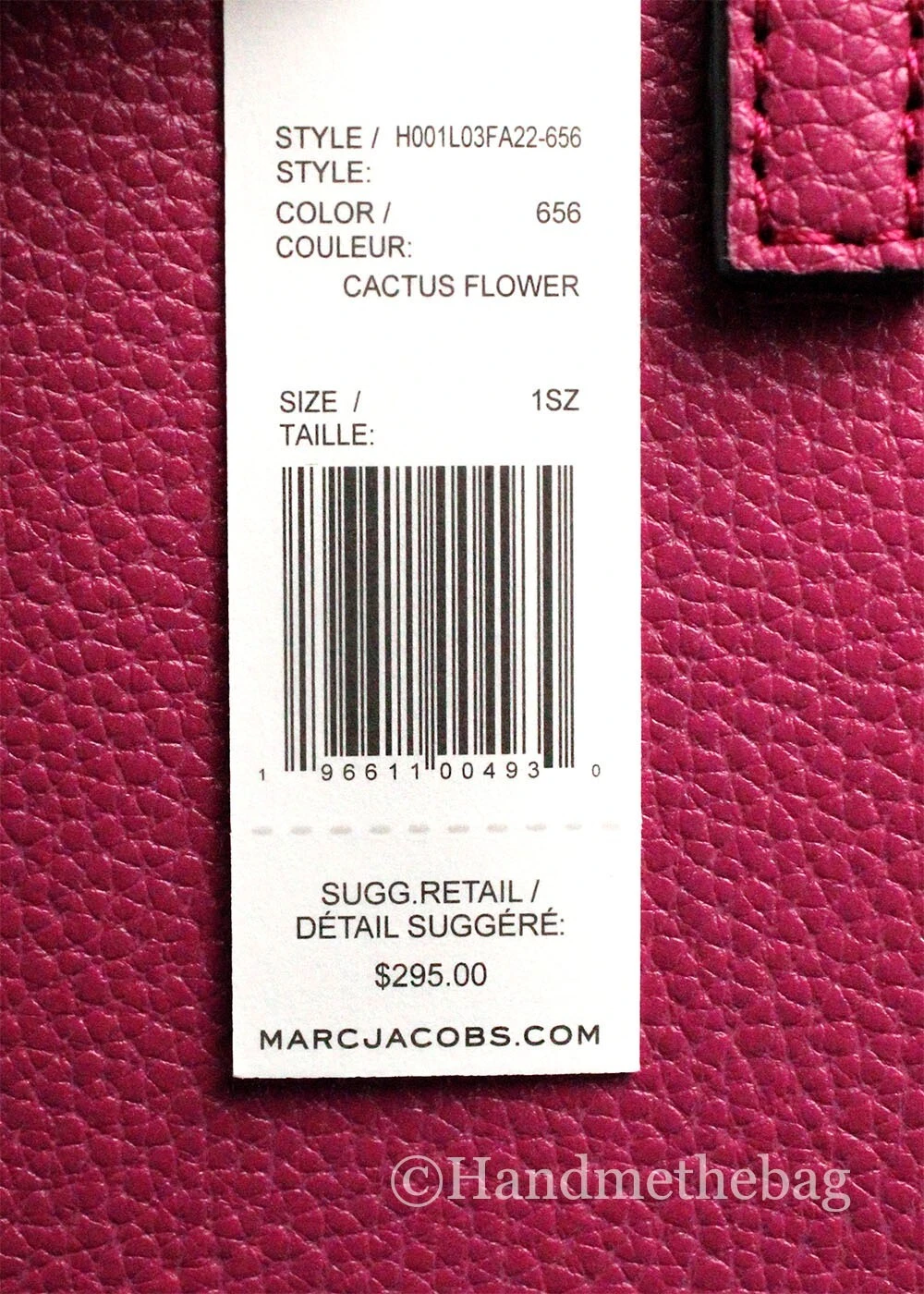 Tote Bag The Marc Jacobs Mini Grind